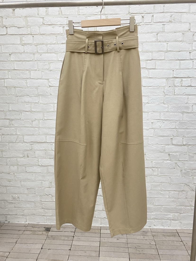 COCOMATON東大門㊣直郵女裝新品人氣真品職業25秋冬休閑褲含腰帶COCOMATON休閑褲