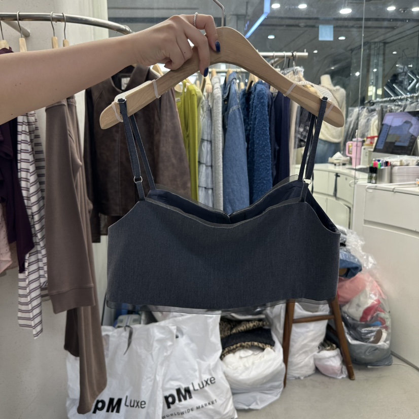 FOUNDATION東大門㊣實拍女裝新品熱賣休閑時尚職業吊帶背心FOUNDATION吊帶/背心