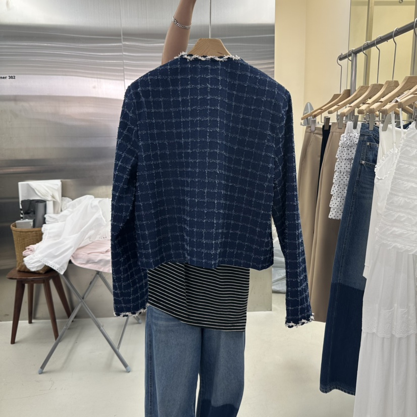 CORNER東大門㊣代購女士新品25秋冬推薦職業人氣時尚真品夾克CORNER.302夾克