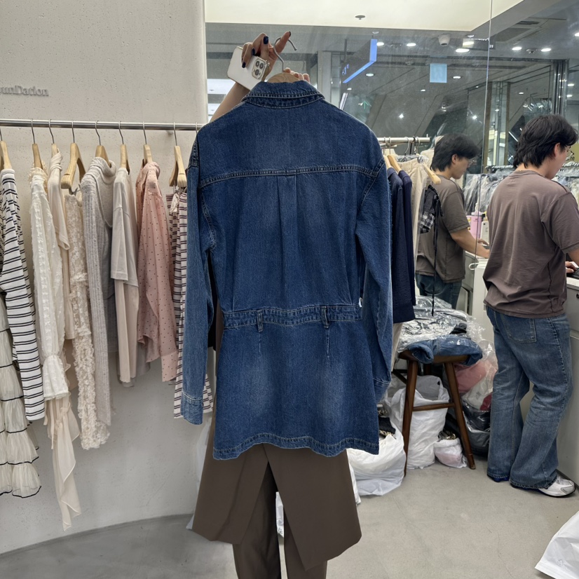 FOUNDATION韓國代購㊣女裝新款休閑人氣真品職業推薦連衣裙FOUNDATION連衣裙