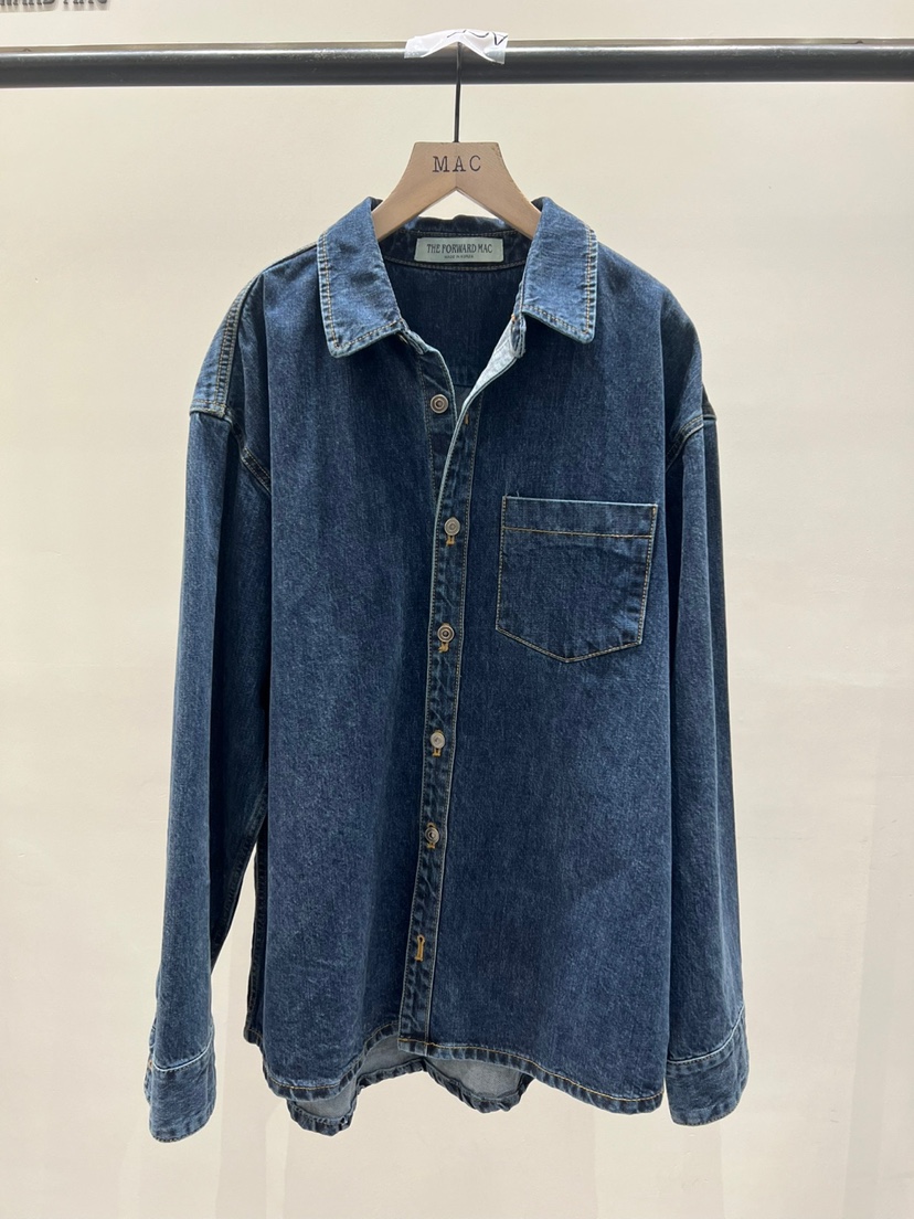 MAC韓國代購㊣女裝新品職業人氣熱賣休閑真品時尚襯衫蕾絲衫THE FORWARD MAC襯衫/蕾絲衫圖色1