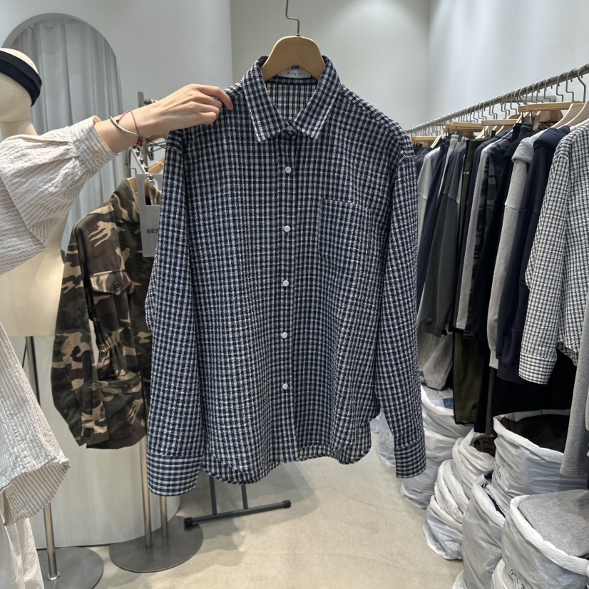W.FATAL東大門㊣直郵女士新品職業人氣休閑25秋冬襯衫蕾絲衫W.FATAL襯衫/蕾絲衫圖色2