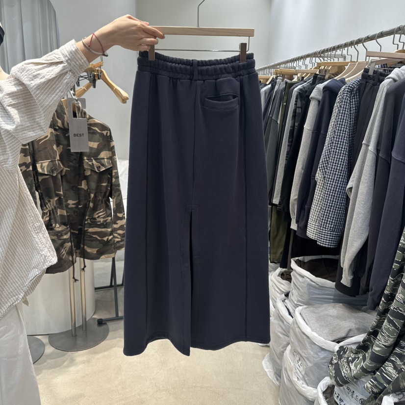 W.FATAL東大門㊣直郵女士新款真品25秋冬休閑職業推薦長裙W.FATAL長裙