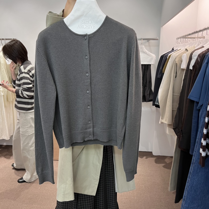 SIHO ARCHIVE東大門㊣代購女裝新款推薦時尚人氣針織衫羊毛SIHO ARCHIVE針織衫圖色1