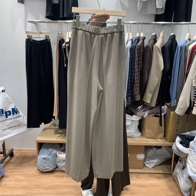 MADEMOISELLE(不代購)東大門㊣代購女裝新品職業人氣休閑褲MADEMOISELL休閑褲