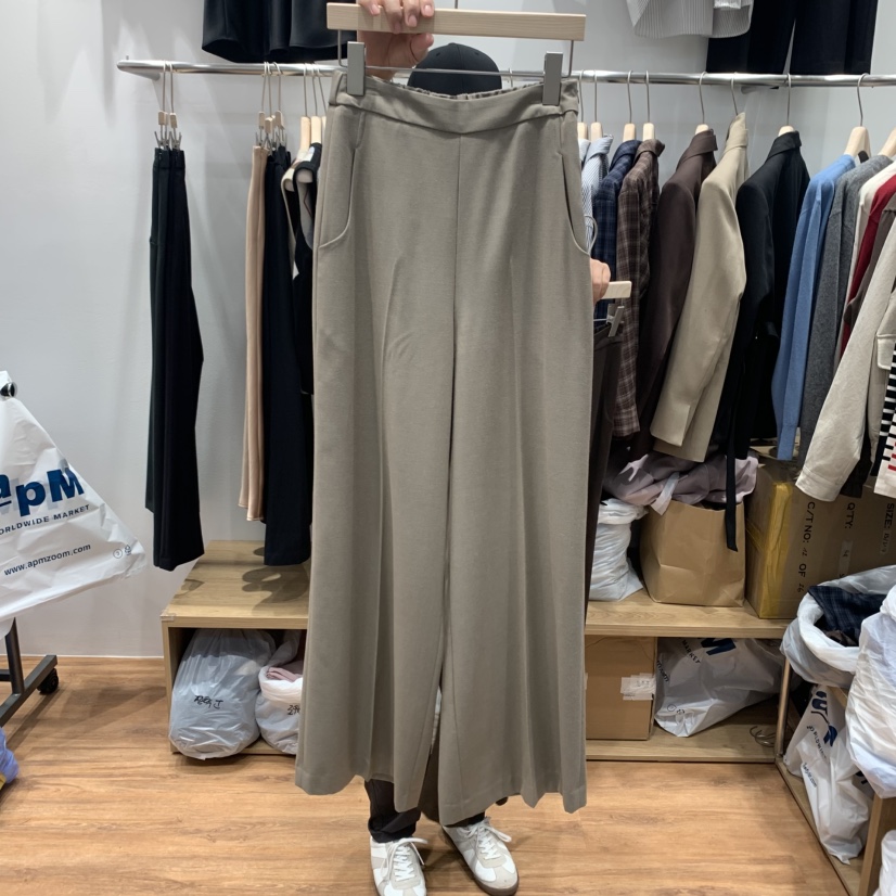 MADEMOISELLE(不代購)東大門㊣代購女裝新品職業人氣休閑褲MADEMOISELL休閑褲圖色4