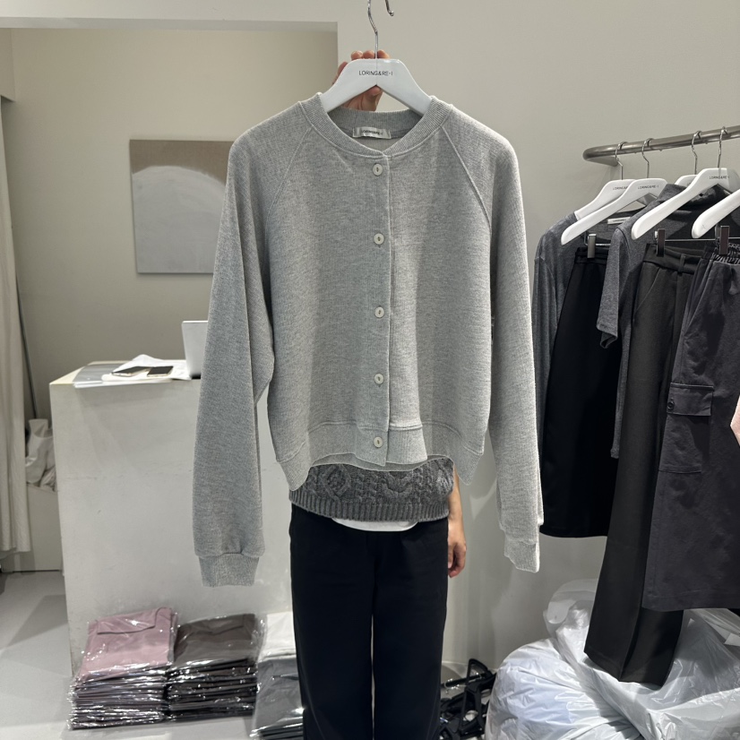 LORING RE I東大門㊣代購女士新品人氣職業時尚25秋冬衛衣LORING RE-I/BARE衛衣圖色2