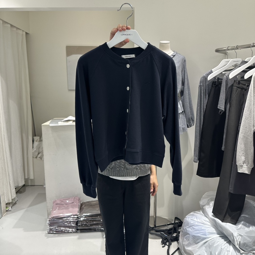 LORING RE I東大門㊣代購女士新品人氣職業時尚25秋冬衛衣LORING RE-I/BARE衛衣圖色3
