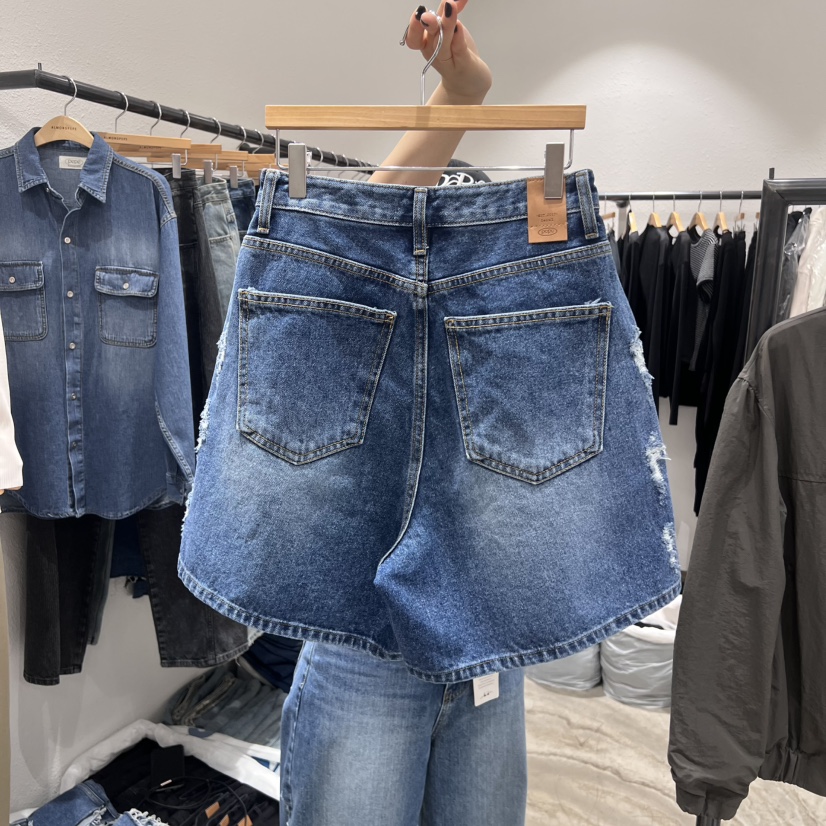 ALMOND PEPE東大門㊣代購女士新品推薦時尚25秋冬人氣短褲ALMOND PEPE短褲