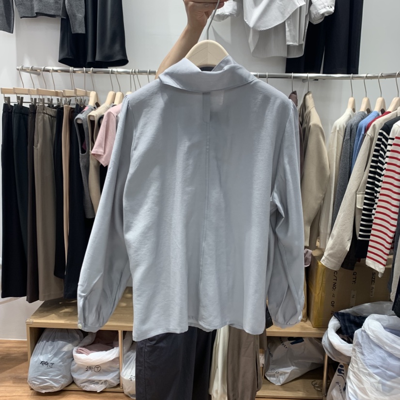 MADEMOISELLE(不代購)韓國直郵㊣女士新品人氣襯衫蕾絲衫MADEMOISELL襯衫/蕾絲衫