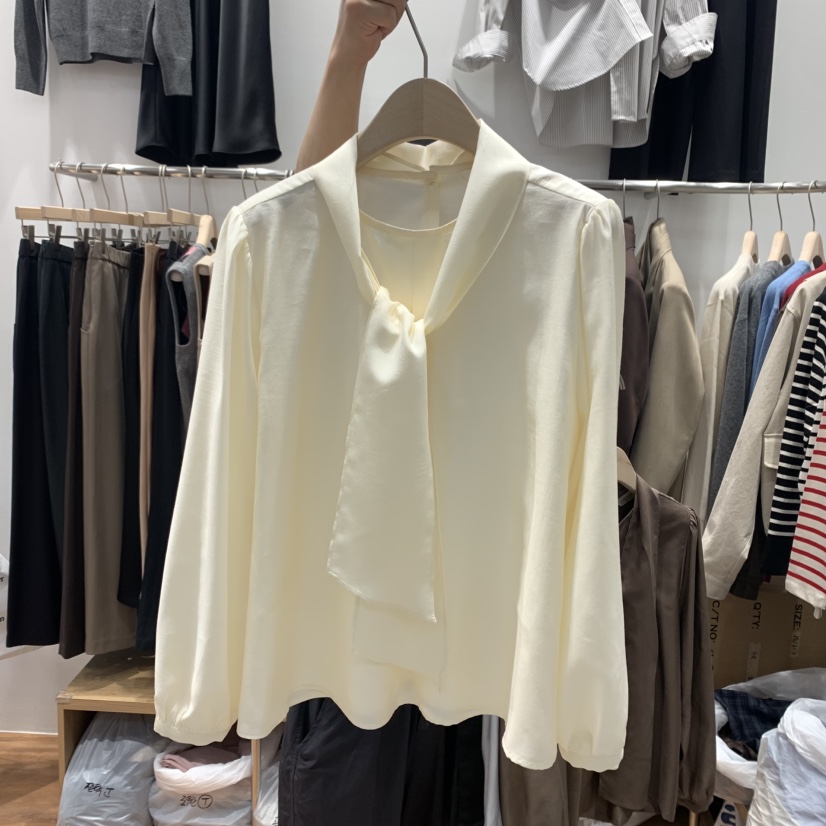 MADEMOISELLE(不代購)韓國直郵㊣女士新品人氣襯衫蕾絲衫MADEMOISELL襯衫/蕾絲衫