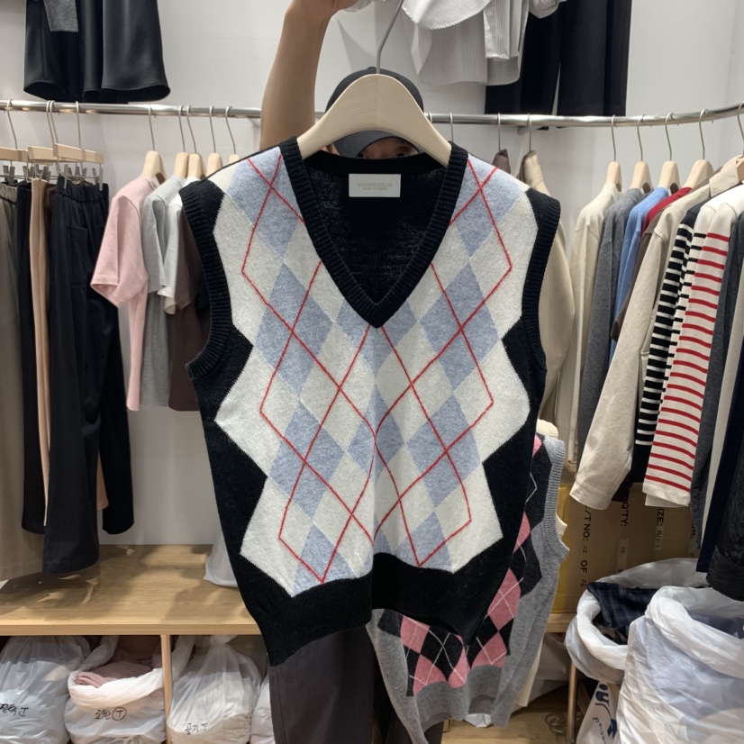 MADEMOISELLE(不代購)東大門㊣直郵女士新款休閑吊帶背心MADEMOISELL吊帶/背心