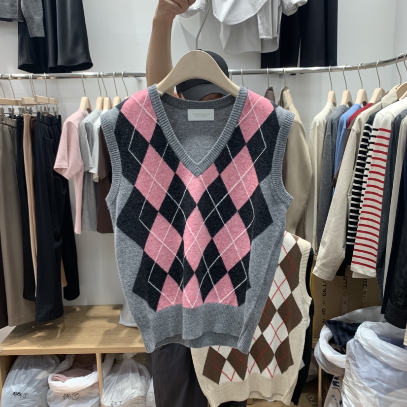 MADEMOISELLE(不代購)東大門㊣直郵女士新款休閑吊帶背心MADEMOISELL吊帶/背心圖色2