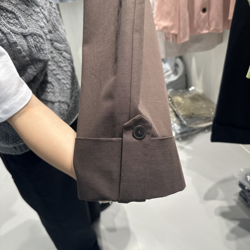 LORING RE I韓國代購㊣女裝新款真品休閑25秋冬推薦休閑褲LORING RE-I/BARE休閑褲