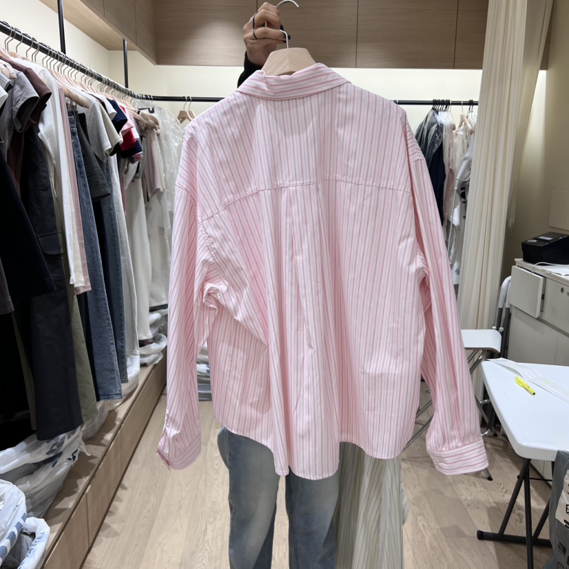 MEMOIRE東大門㊣實拍女裝新品25秋冬時尚熱賣推薦襯衫蕾絲衫MEMOIRE襯衫/蕾絲衫