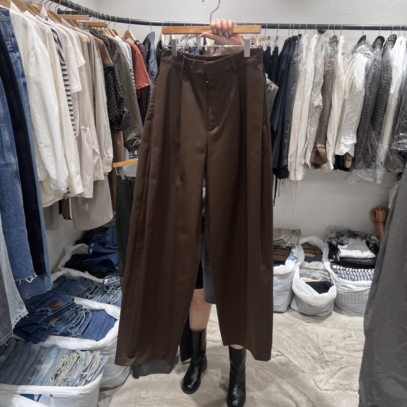 ALMOND PEPE韓國直郵㊣女裝新品休閑熱賣推薦職業25秋冬休閑褲ALMOND PEPE休閑褲圖色2