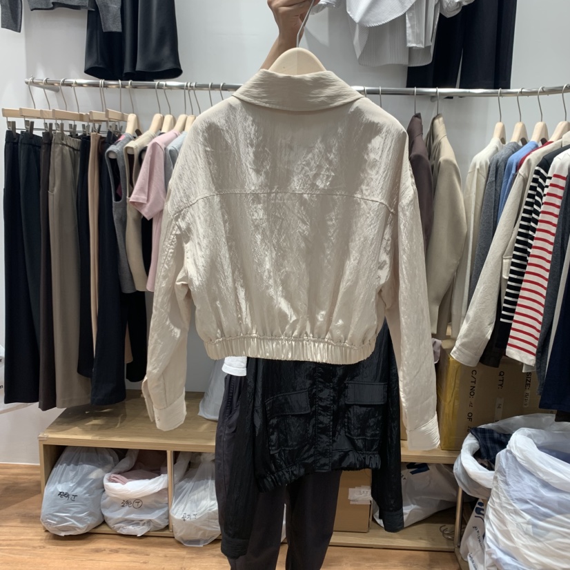 MADEMOISELLE(不代購)東大門㊣實拍女士新品人氣熱賣夾克MADEMOISELL夾克