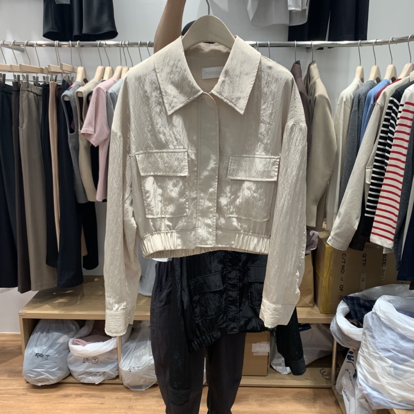 MADEMOISELLE(不代購)東大門㊣實拍女士新品人氣熱賣夾克MADEMOISELL夾克圖色2