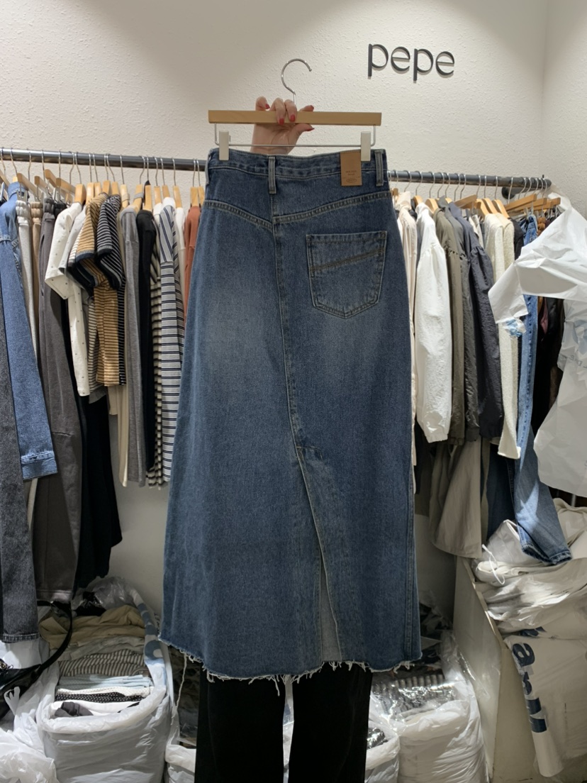 ALMOND PEPE東大門㊣實拍女裝新品25秋冬休閑熱賣時尚牛仔褲ALMOND PEPE牛仔褲