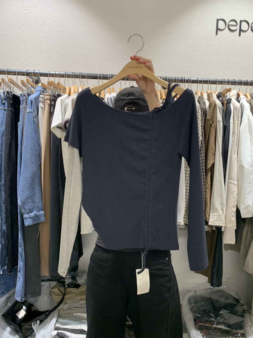 ALMOND PEPE韓國代購㊣女裝新品休閑真品職業25秋冬熱賣T恤ALMOND PEPET恤圖色3