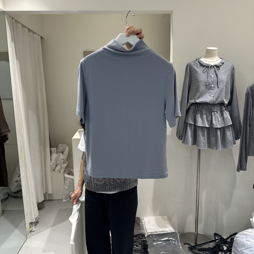 LORING RE I東大門㊣實拍女裝新款時尚人氣休閑職業熱賣T恤LORING RE-I/BARET恤