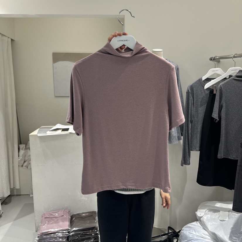 LORING RE I東大門㊣實拍女裝新款時尚人氣休閑職業熱賣T恤LORING RE-I/BARET恤圖色5