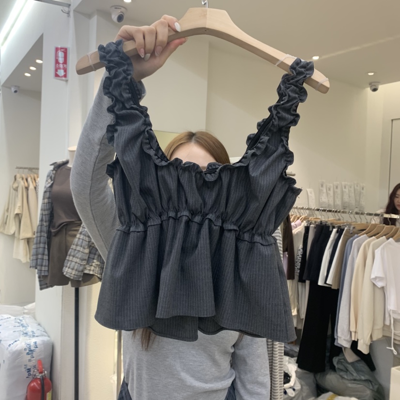 IR BIEN東大門㊣代購女裝新款職業真品熱賣25秋冬吊帶背心ir bien-A吊帶/背心