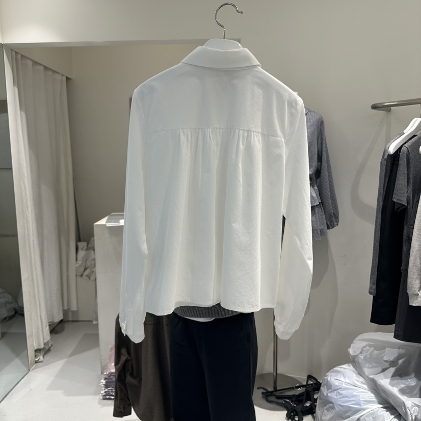 LORING RE I韓國代購㊣女士新品休閑推薦真品25秋冬襯衫蕾絲衫LORING RE-I/BARE襯衫/蕾絲衫