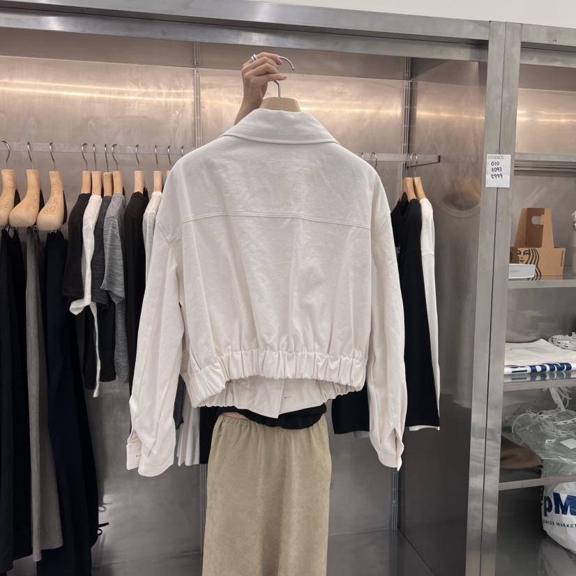 ESSENCE韓國代購㊣女裝新品熱賣25秋冬時尚人氣真品職業夾克ESSENCE夾克