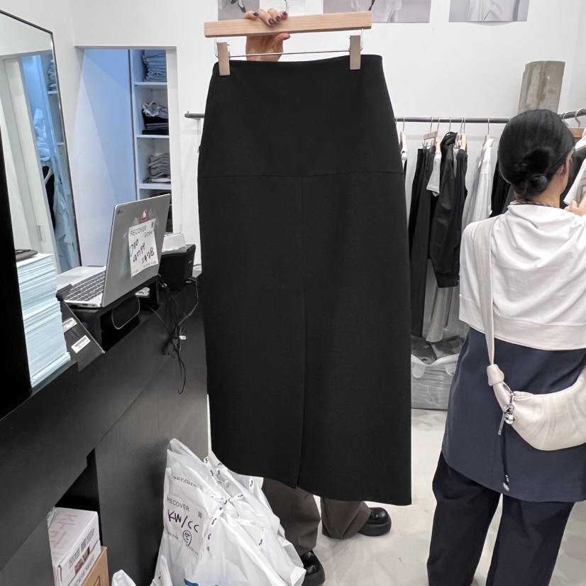 RECOVER東大門㊣直郵女裝新品真品人氣推薦熱賣時尚職業長裙RECOVER/MOMENT長裙