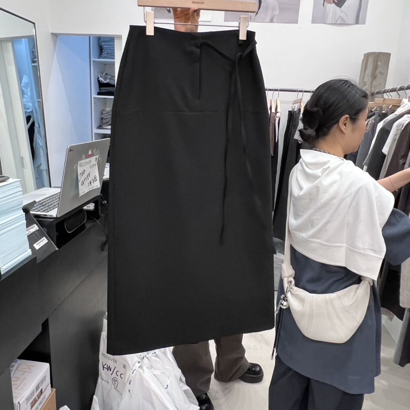 RECOVER東大門㊣直郵女裝新品真品人氣推薦熱賣時尚職業長裙RECOVER/MOMENT長裙圖色2