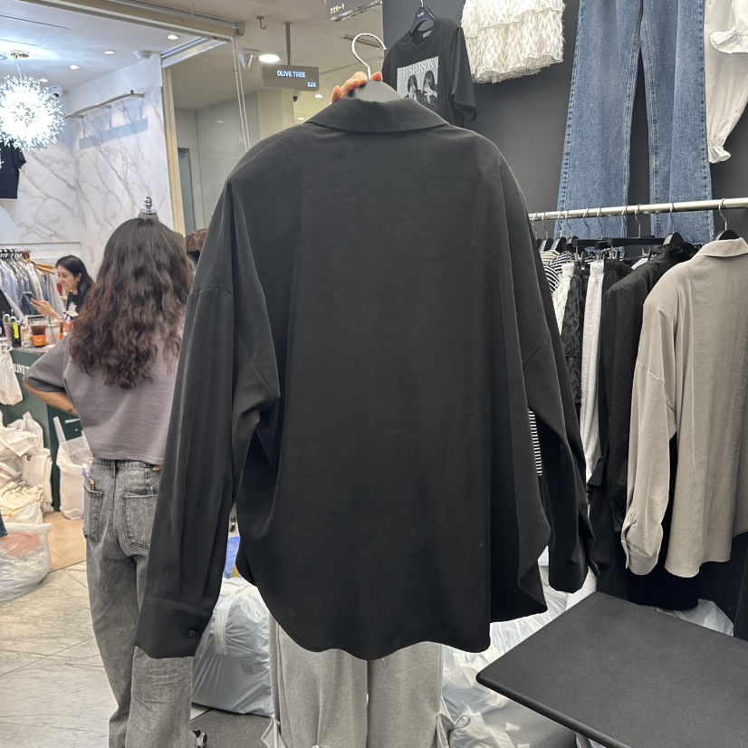 A-DEL東大門㊣直郵女裝新款時尚休閑職業熱賣25秋冬襯衫蕾絲衫A-DEL襯衫/蕾絲衫
