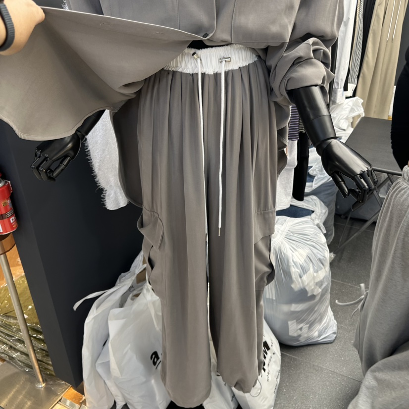 A-DEL韓國直郵㊣女裝新品推薦時尚休閑人氣熱賣職業休閑褲A-DEL休閑褲圖色1