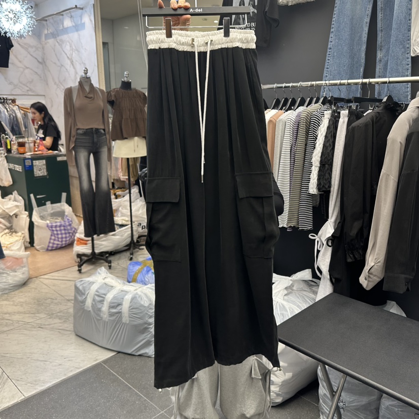 A-DEL韓國直郵㊣女裝新品推薦時尚休閑人氣熱賣職業休閑褲A-DEL休閑褲圖色2