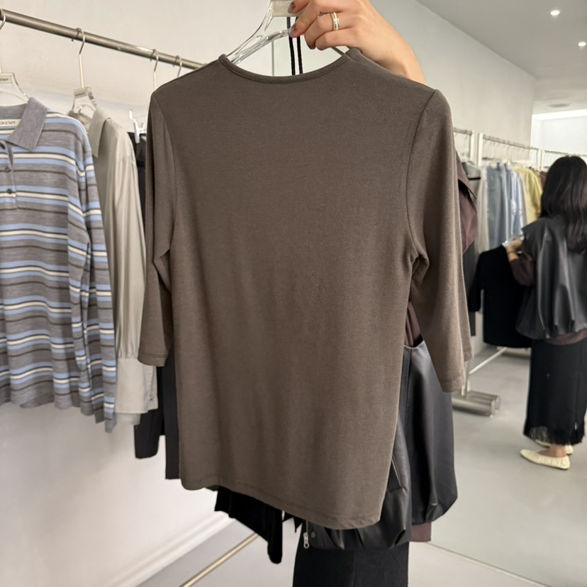 DOUBLE STANDARD/LE SMOKING/MAISONSTAFF東大門㊣代購女裝新品時尚T恤MAISONSTAFFT恤