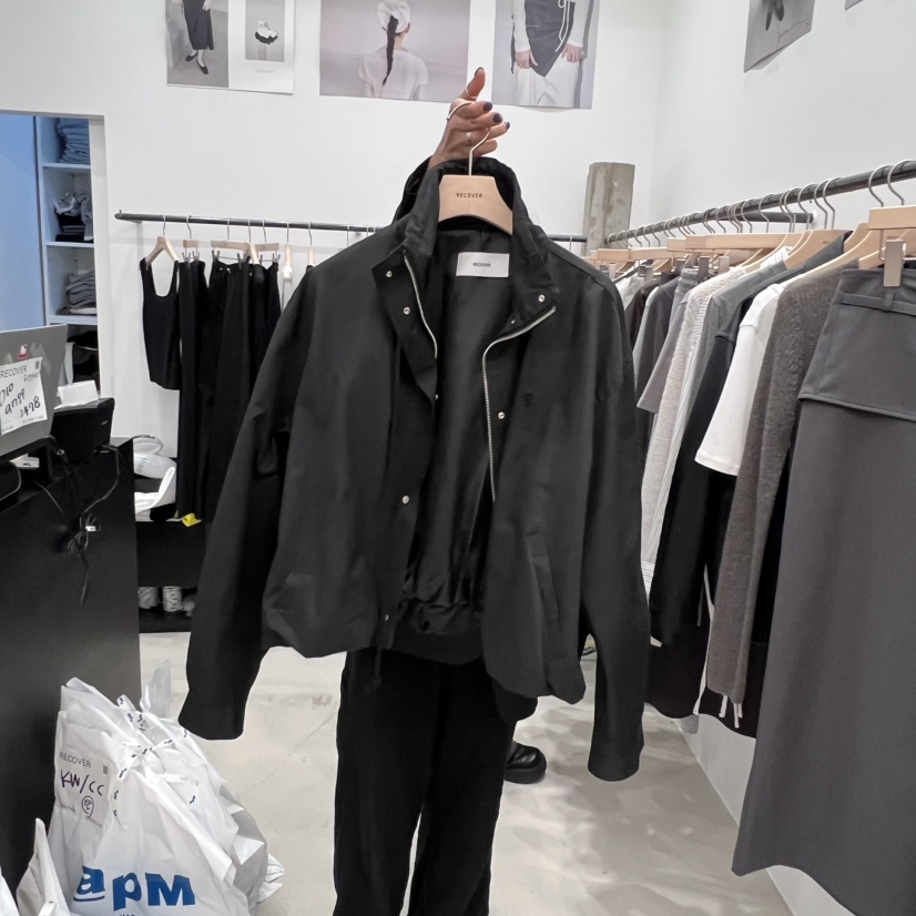 RECOVER東大門㊣實拍女士新品25秋冬人氣熱賣時尚休閑職業夾克RECOVER/MOMENT夾克圖色2