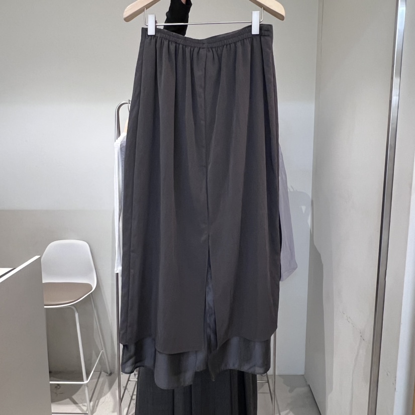 OUTRENE東大門㊣直郵女士新品人氣時尚25秋冬熱賣職業休閑長裙OUTRENE長裙