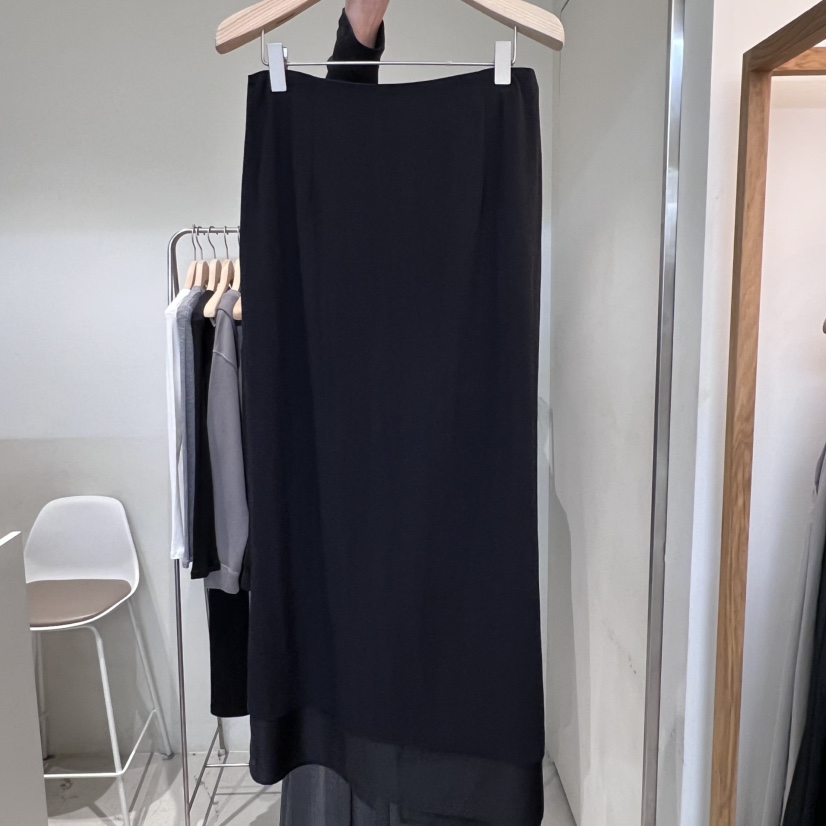 OUTRENE東大門㊣直郵女士新品人氣時尚25秋冬熱賣職業休閑長裙OUTRENE長裙圖色3