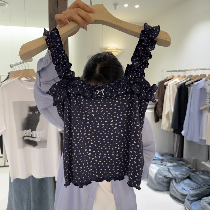 AVECNOUS東大門㊣實拍女裝新品職業人氣推薦休閑真品吊帶背心AVECNOUS吊帶/背心圖色2