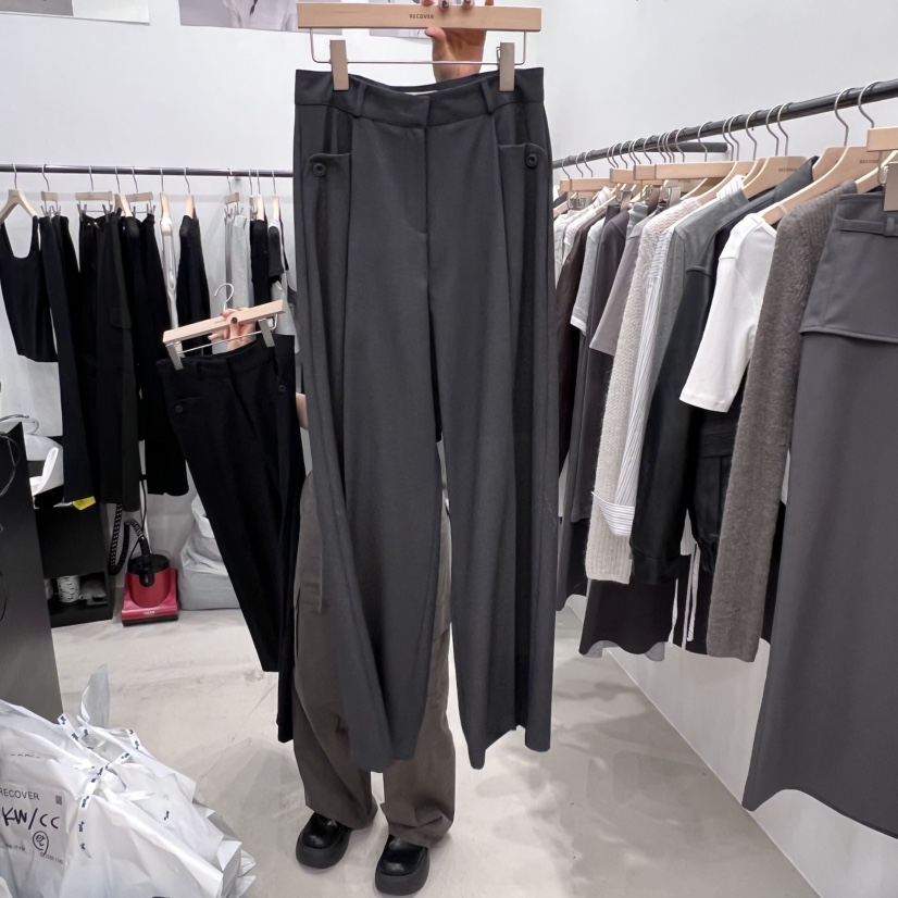 RECOVER韓國代購㊣女裝新品真品熱賣休閑推薦時尚人氣休閑褲RECOVER/MOMENT休閑褲圖色2