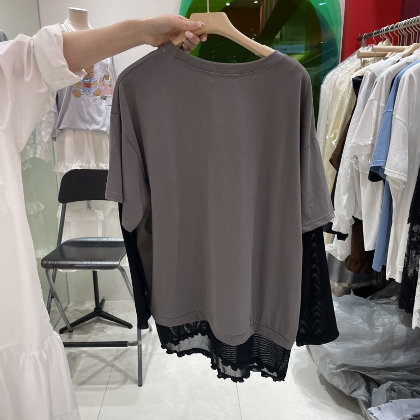 MINI UNNI韓國直郵㊣女裝新品人氣職業真品時尚休閑長袖T恤MINI UNNI長袖T恤
