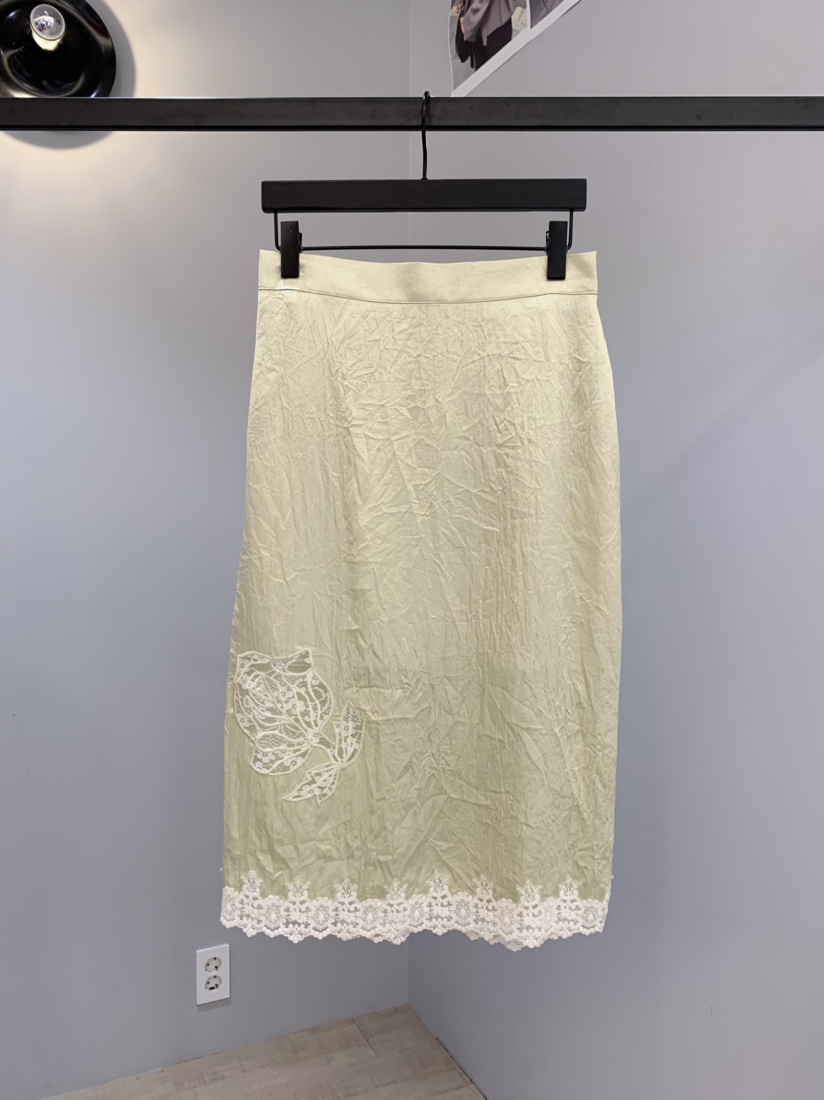 SOFTNESS東大門㊣直郵女士新品職業真品時尚半身裙中短裙蕾絲Softness/Cosmic半身裙/中短裙圖色3