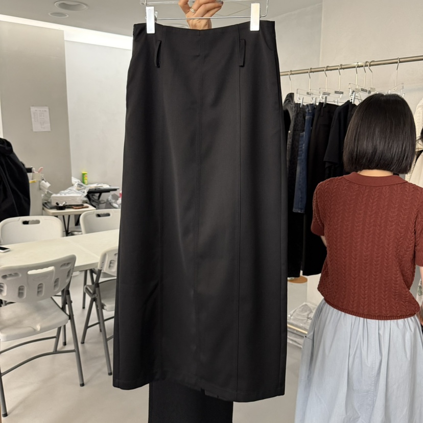 DOUBLE STANDARD/LE SMOKING/MAISONSTAFF東大門㊣實拍女裝新款熱賣長裙不含腰帶MAISONSTAFF長裙圖色2