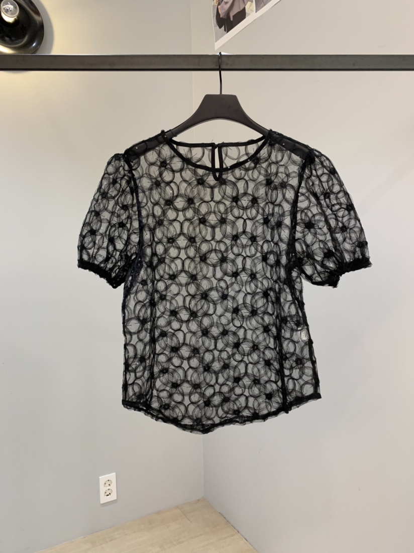 SOFTNESS韓國直郵㊣女裝新款真品25秋冬推薦熱賣襯衫蕾絲衫Softness/Cosmic襯衫/蕾絲衫圖色2