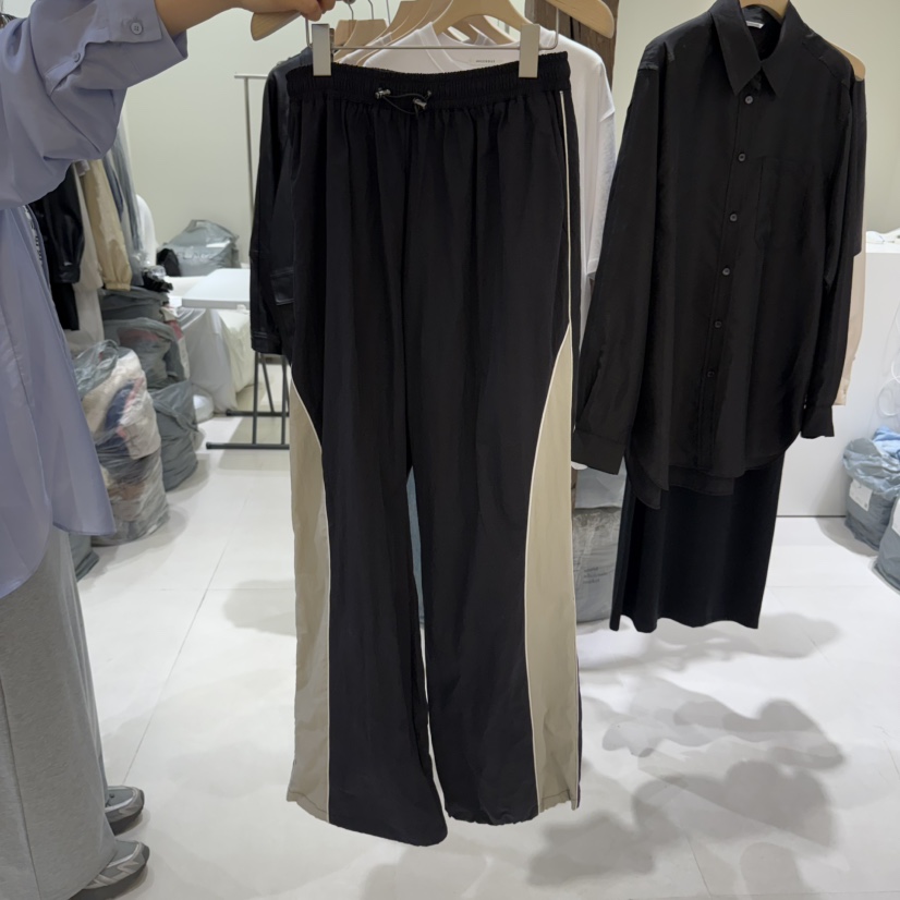 AVECNOUS東大門㊣實拍女士新品25秋冬職業休閑真品推薦休閑褲AVECNOUS休閑褲圖色2