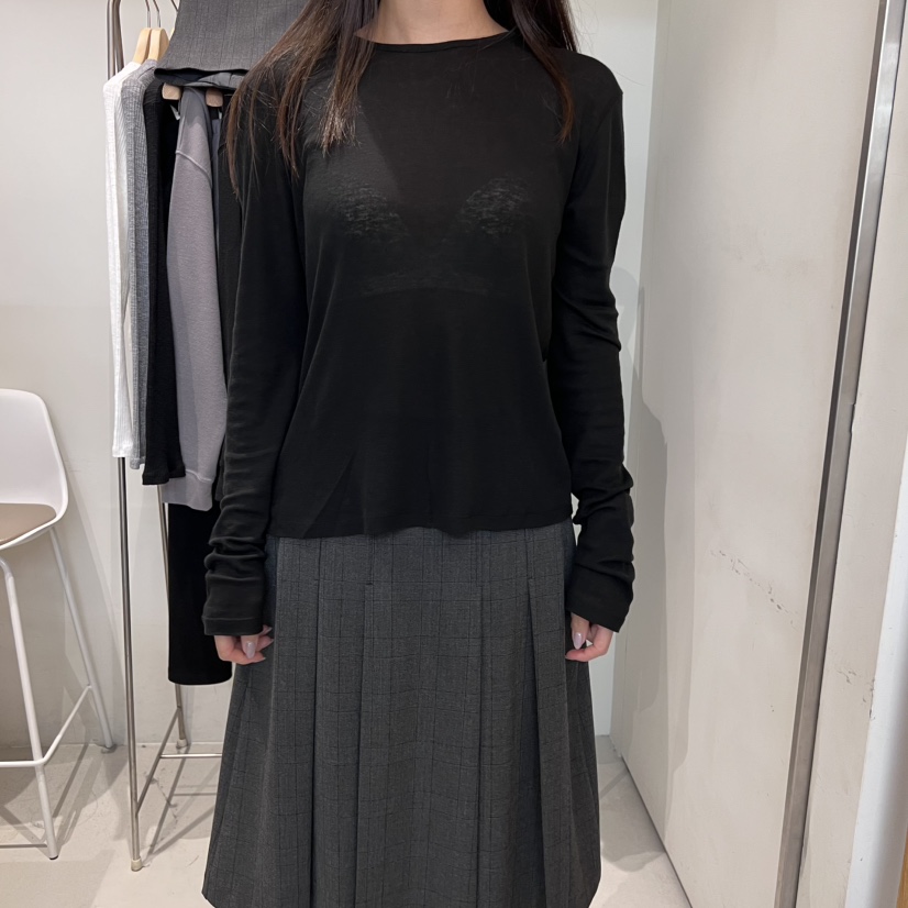 OUTRENE東大門㊣實拍女裝新款職業熱賣時尚真品人氣長袖T恤OUTRENE長袖T恤圖色4