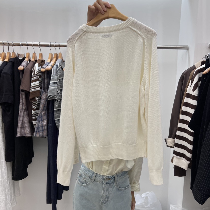 DRESS ROOM東大門㊣代購女裝新款人氣25秋冬休閑時尚針織衫DRESS ROOM針織衫
