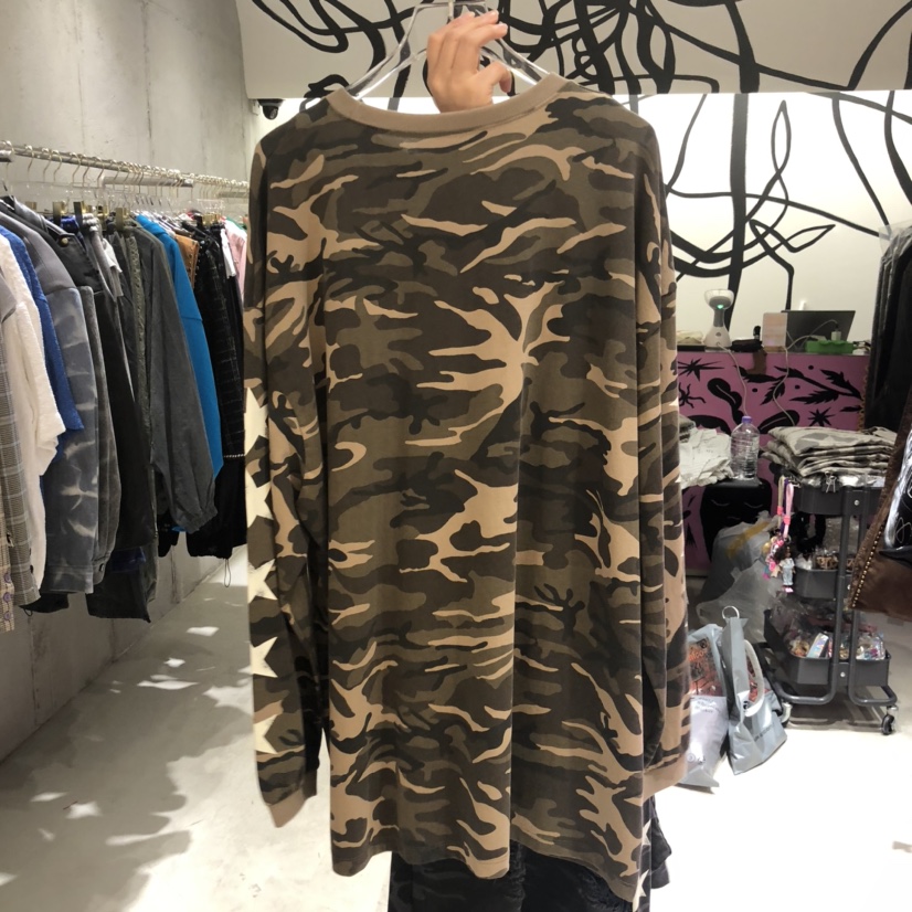 UNICO-p東大門㊣直郵女裝新品熱賣休閑推薦人氣真品衛衣迷彩UNICO-p衛衣