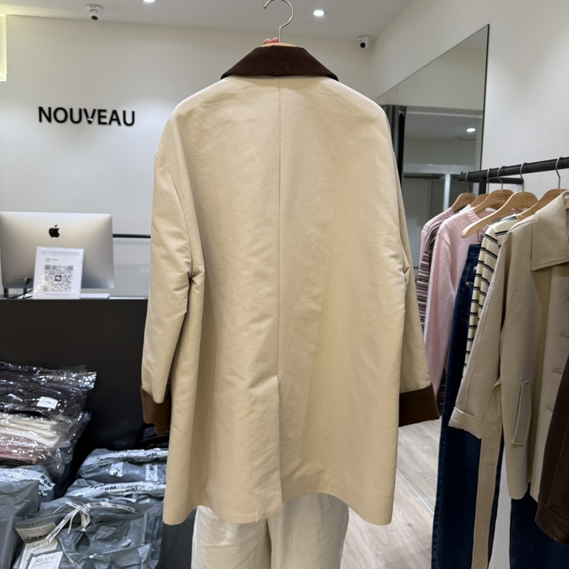 NOUVEAU韓國直郵㊣女裝新款時尚熱賣休閑人氣真品職業25秋冬夾克NOUVEAU夾克