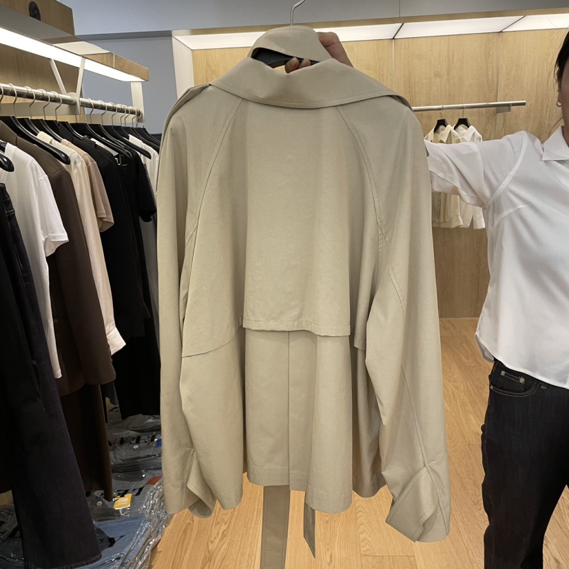 LEFANCY東大門㊣代購女裝新品人氣真品休閑熱賣25秋冬夾克含腰帶LEFANCY夾克